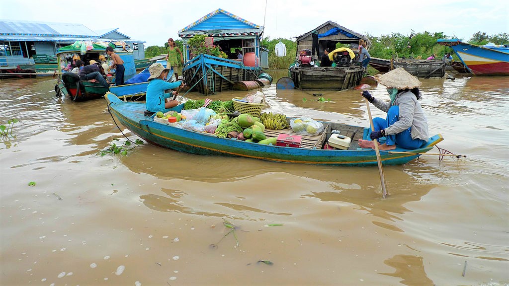 Floating Village in Tonle Sap Lake