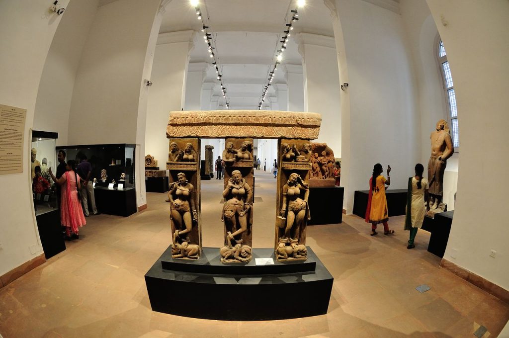 Long Archaeology Gallery West View Indian Museum Kolkata