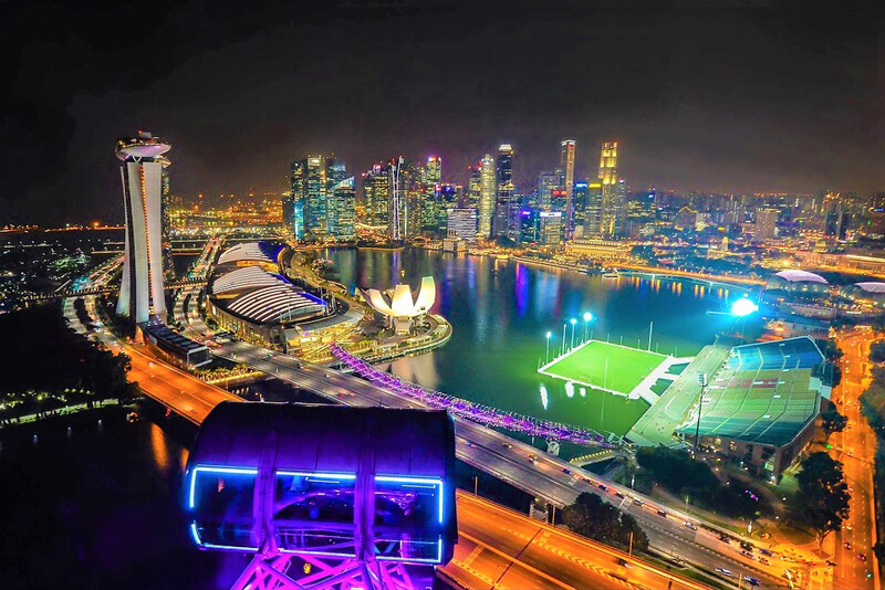 Things to do in Singapore at Night@Singapore-Flyer