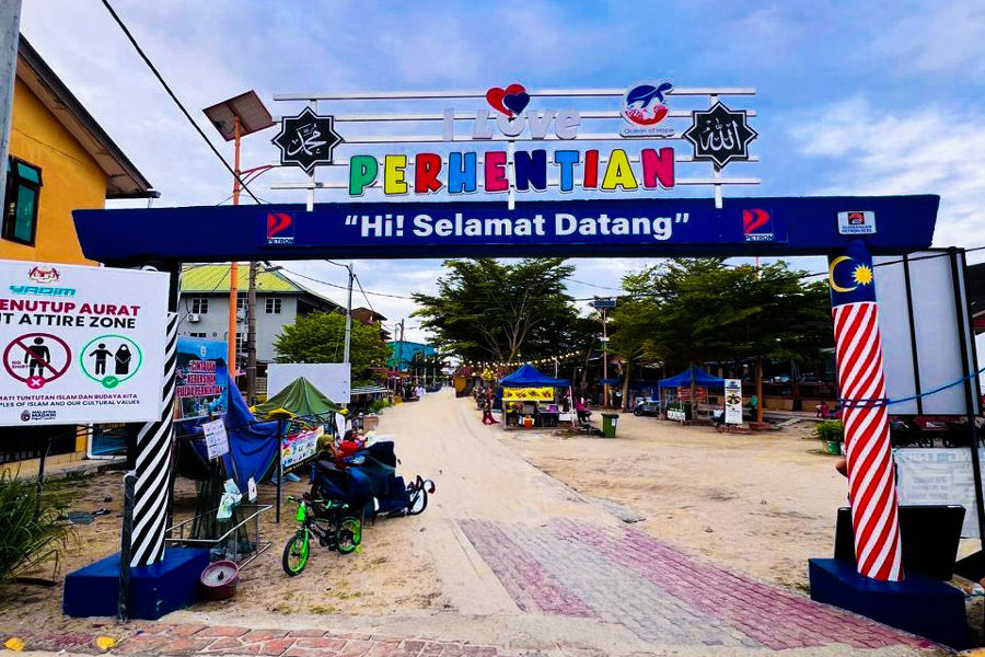 Welcome-sign-Pulau-Perhentian